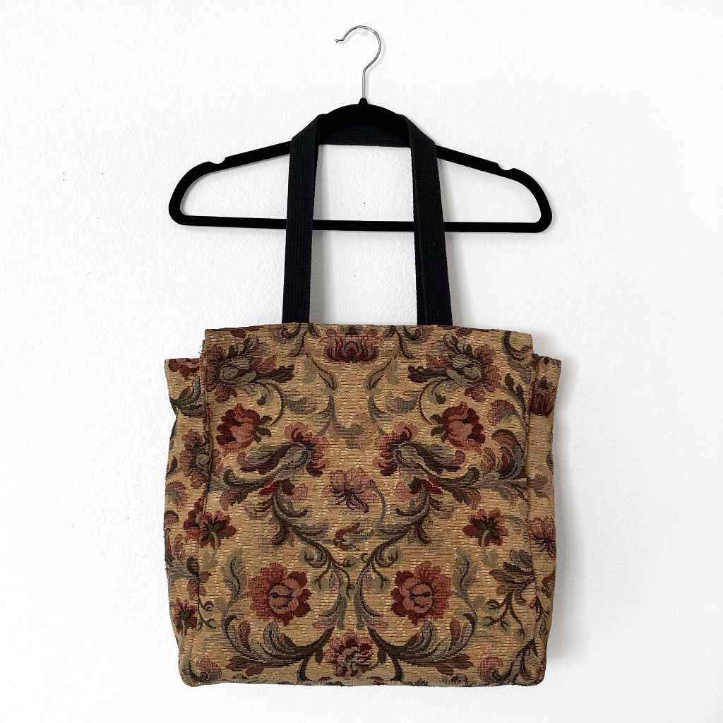 Vintage Floral Tapestry Tote Vintage Floral Tapestry Tote